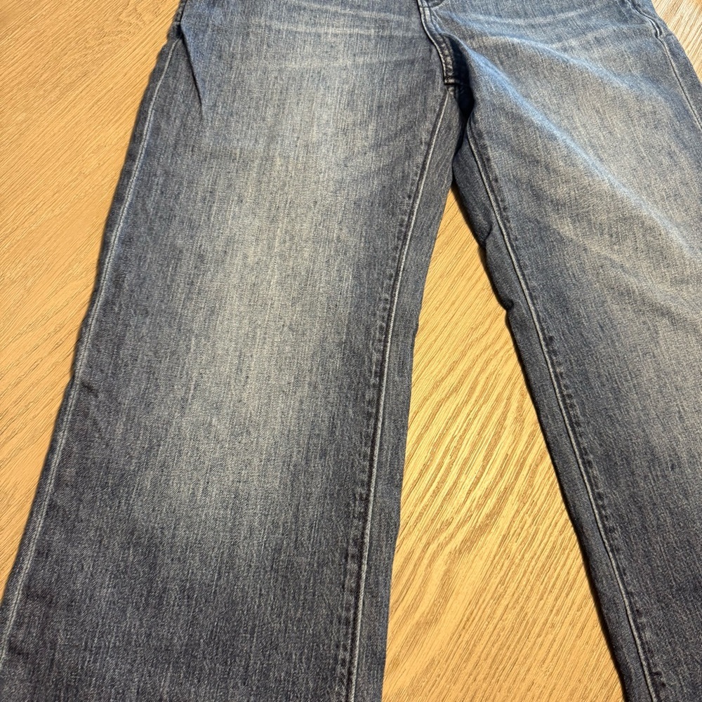 Pilcro Anthropologie Wide Leg Medium Wash Jeans Sz 27 Country Boho Classic - Picture 3 of 12
